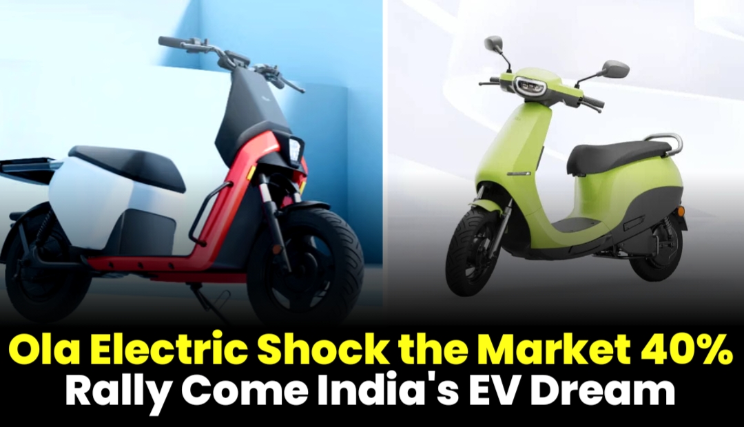 Ola Electric Shocks the Market: 40% Rally Ignites India's EV Dream