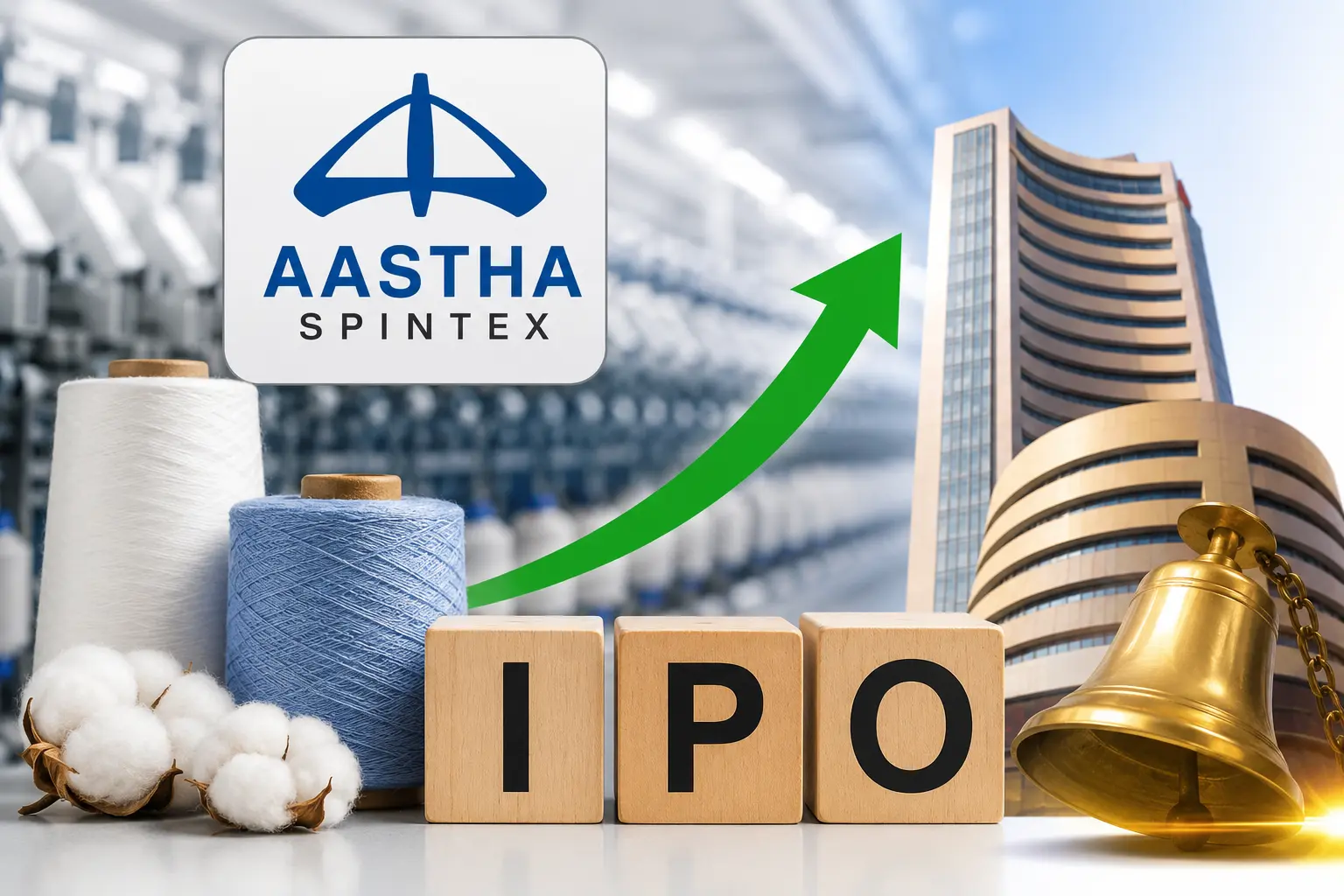 Aastha Spintex IPO opens on June 29 with ₹170 crore issue, price band ₹125–₹136 and listing on BSE and NSE.