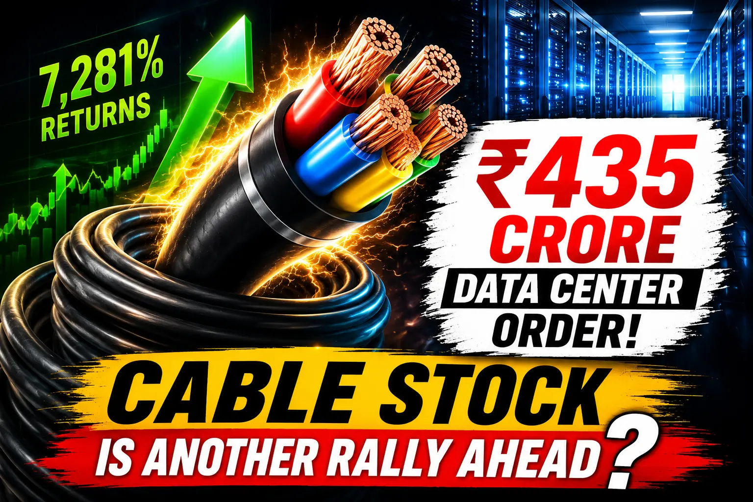 This Cable Stock Lands ₹435 Crore Data Center Order After Delivering 7,281% Returns Is Another Rally Ahead?